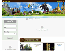 Tablet Screenshot of goldentravelgroup.com